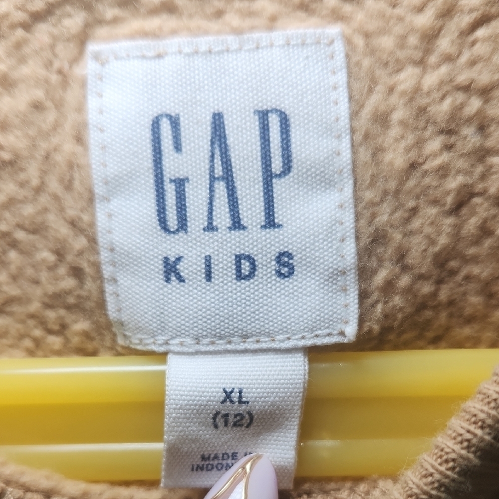 GAP Brown Crewneck Sweater with Bear Design - Picture 2 of 4